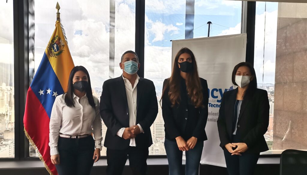 Abogada Indhriana, Camila Fabri, William Castillo y Clara Sanchez