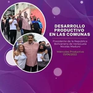 Miércoles productivo: Financiamiento de producción y emprendimientos comunales