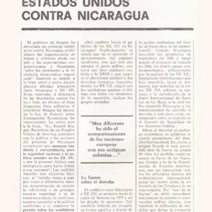 Estados Unidos contra Nicaragua 	Estados Unidos contra Nicaragua
