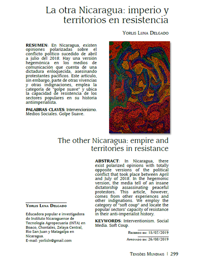 La Otra Nicaragua: Imperio y Territorios en Resistencia