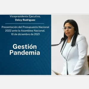 Presentación del presupuesto nacional 2022