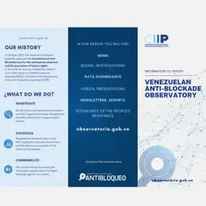 Tríptico: Venezuelan Anti-Blockade Observatory