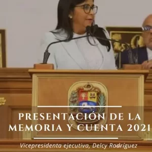 Memoria y cuenta de la vicepresidenta de la República 2021