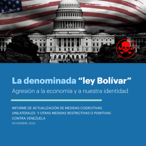 La denominada Ley Bolívar