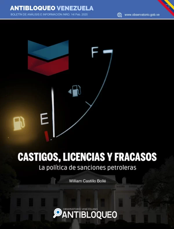 Castigos, licencias y fracasos, la política de sanciones petroleras